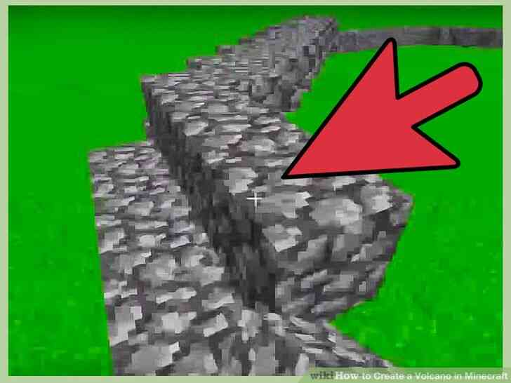 Image intitulée Créer un Volcan dans Minecraft Étape 3